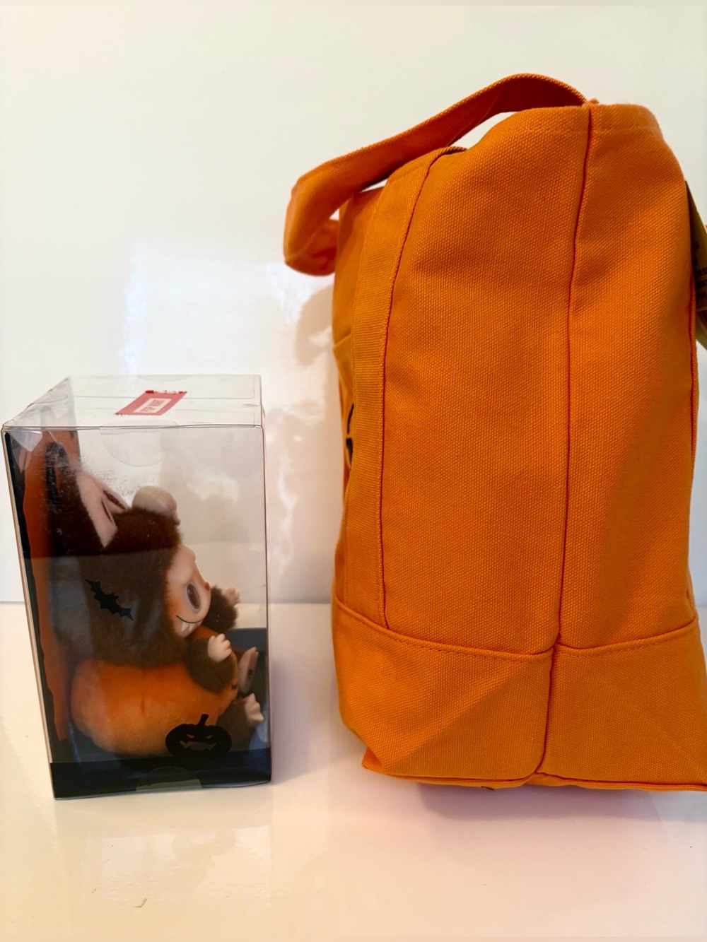 Labubu Celebrates Halloween + Orange Trader Joe’s Mini Canvas Tote! - Picture 5 of 9